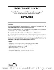 HD74HCT623 datasheet pdf Hitachi Semiconductor