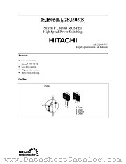 2SJ505L datasheet pdf Hitachi Semiconductor