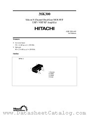 3SK300 datasheet pdf Hitachi Semiconductor