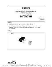 BB301M datasheet pdf Hitachi Semiconductor