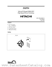 2SJ554 datasheet pdf Hitachi Semiconductor