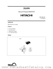 2SJ450 datasheet pdf Hitachi Semiconductor