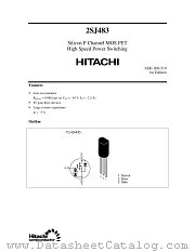 2SJ483 datasheet pdf Hitachi Semiconductor