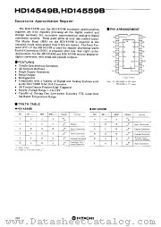HD14549B datasheet pdf Hitachi Semiconductor