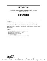 HD74HC131 datasheet pdf Hitachi Semiconductor