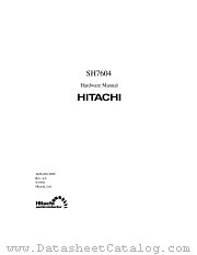 SH7604 datasheet pdf Hitachi Semiconductor