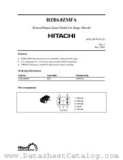 HZB6.8ZMFA datasheet pdf Hitachi Semiconductor
