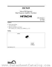 2SC5629 datasheet pdf Hitachi Semiconductor
