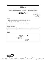 HVD138 datasheet pdf Hitachi Semiconductor