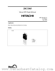 2SC3365 datasheet pdf Hitachi Semiconductor