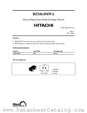 HZM6.8MWA datasheet pdf Hitachi Semiconductor
