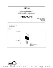 2SH26 datasheet pdf Hitachi Semiconductor