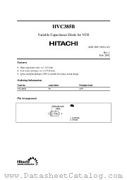 HVC385B datasheet pdf Hitachi Semiconductor