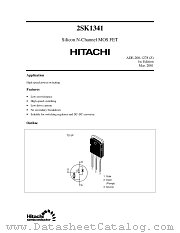 2SK1341 datasheet pdf Hitachi Semiconductor