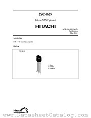 2SC4629 datasheet pdf Hitachi Semiconductor