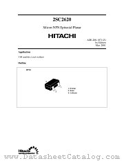 2SC2620 datasheet pdf Hitachi Semiconductor