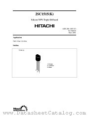 2SC1515(K) datasheet pdf Hitachi Semiconductor
