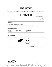HVM187WK datasheet pdf Hitachi Semiconductor