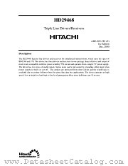 HD29468 datasheet pdf Hitachi Semiconductor