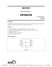 HD29029 datasheet pdf Hitachi Semiconductor