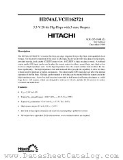 HD74ALVCH162721 datasheet pdf Hitachi Semiconductor