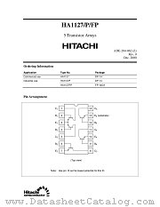 TRANSISTOR ARRAYS datasheet pdf Hitachi Semiconductor