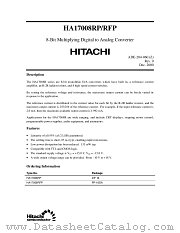 HA17008RFP datasheet pdf Hitachi Semiconductor