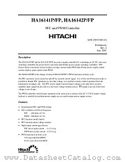HA16142P datasheet pdf Hitachi Semiconductor