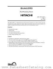 HA16113FPJ datasheet pdf Hitachi Semiconductor