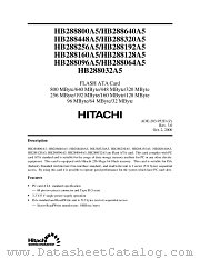 HB288192A5 datasheet pdf Hitachi Semiconductor