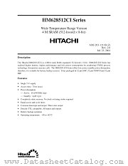 HM628512CLFPI datasheet pdf Hitachi Semiconductor