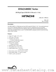 HM621400HCJP/HCLJP datasheet pdf Hitachi Semiconductor