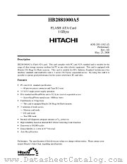 HB2881000A5 datasheet pdf Hitachi Semiconductor