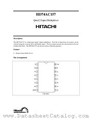 HD74AC157 datasheet pdf Hitachi Semiconductor