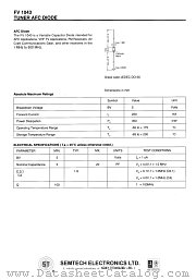 FV1043 datasheet pdf Honey Technology