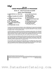 UPI-452 datasheet pdf Intel