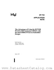 AP-752 datasheet pdf Intel