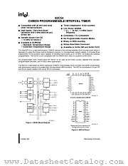 82C54 datasheet pdf Intel