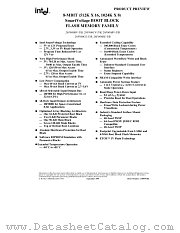 28F008BV-T/B datasheet pdf Intel