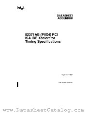 82371AB (PIIX4) datasheet pdf Intel