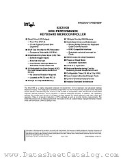 83C51KB datasheet pdf Intel