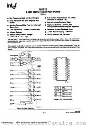 M8212 datasheet pdf Intel