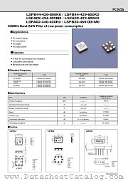 LSFB20-469-001M0 datasheet pdf American KSS