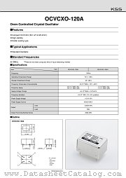OCVCXO-120A datasheet pdf American KSS