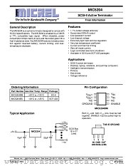 MIC5204 datasheet pdf Micrel Semiconductor