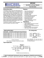 MIC5202 datasheet pdf Micrel Semiconductor