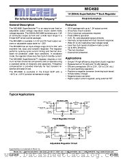 MIC4680 datasheet pdf Micrel Semiconductor