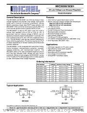 MIC39300/39301 datasheet pdf Micrel Semiconductor