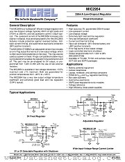 MIC2954 datasheet pdf Micrel Semiconductor
