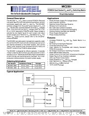 MIC2561 datasheet pdf Micrel Semiconductor